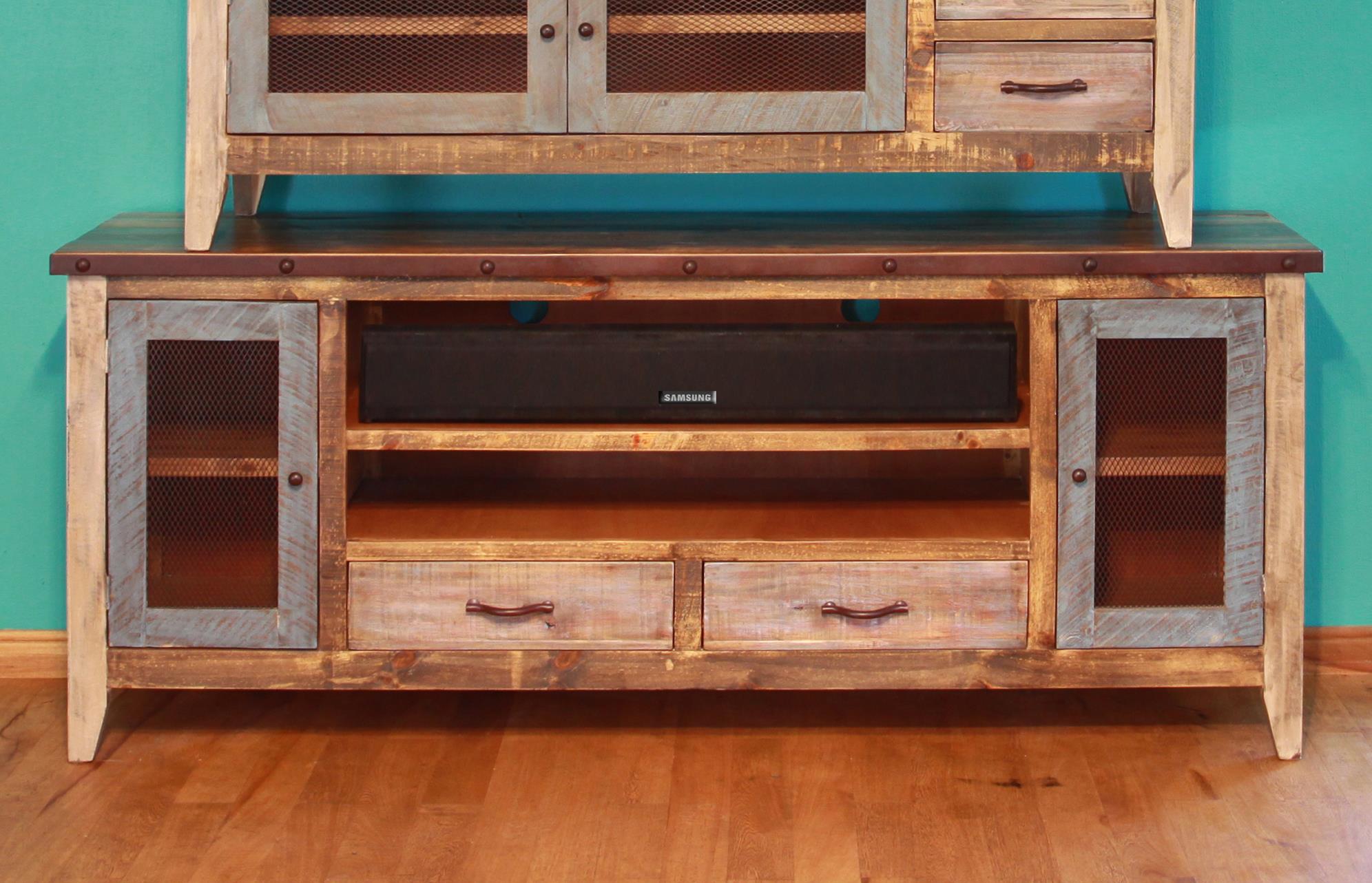 Ornate tv sale stand